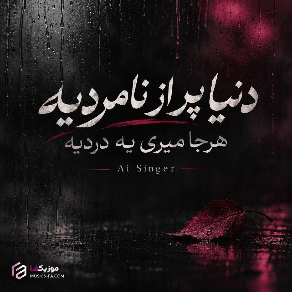 دانلود آهنگ دنیا پر از نامردیه هر جا میری یه دردیه هوش مصنوعی