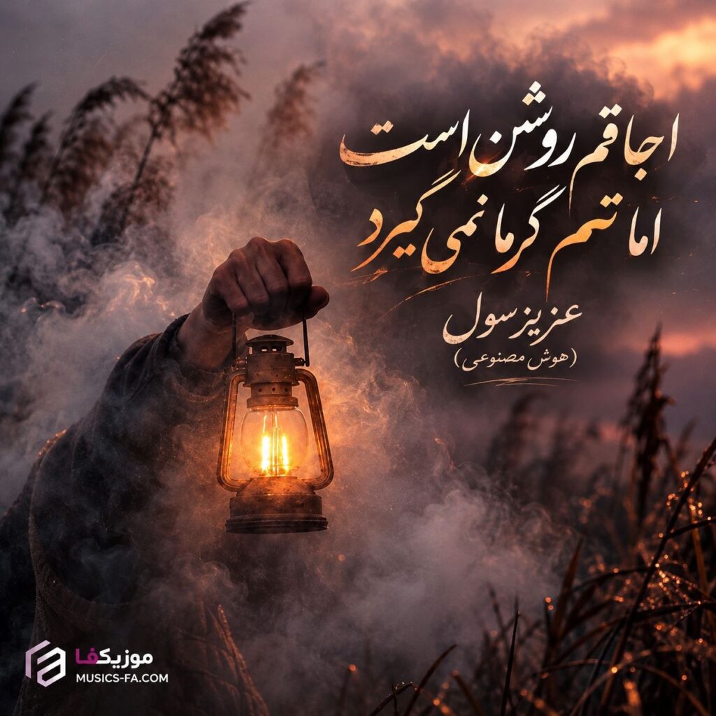 دانلود آهنگ اجاقم روشن است اما تنم گرما نمی‌گیرد هوش مصنوعی عزیز سول