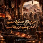 دانلود آهنگ سرم بازار مسگرهاست دلم در چنگ بربرهاست هوش مصنوعی