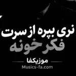 دانلود آهنگ نری بپره از سرت فکر خونه شروین حاجی پور
